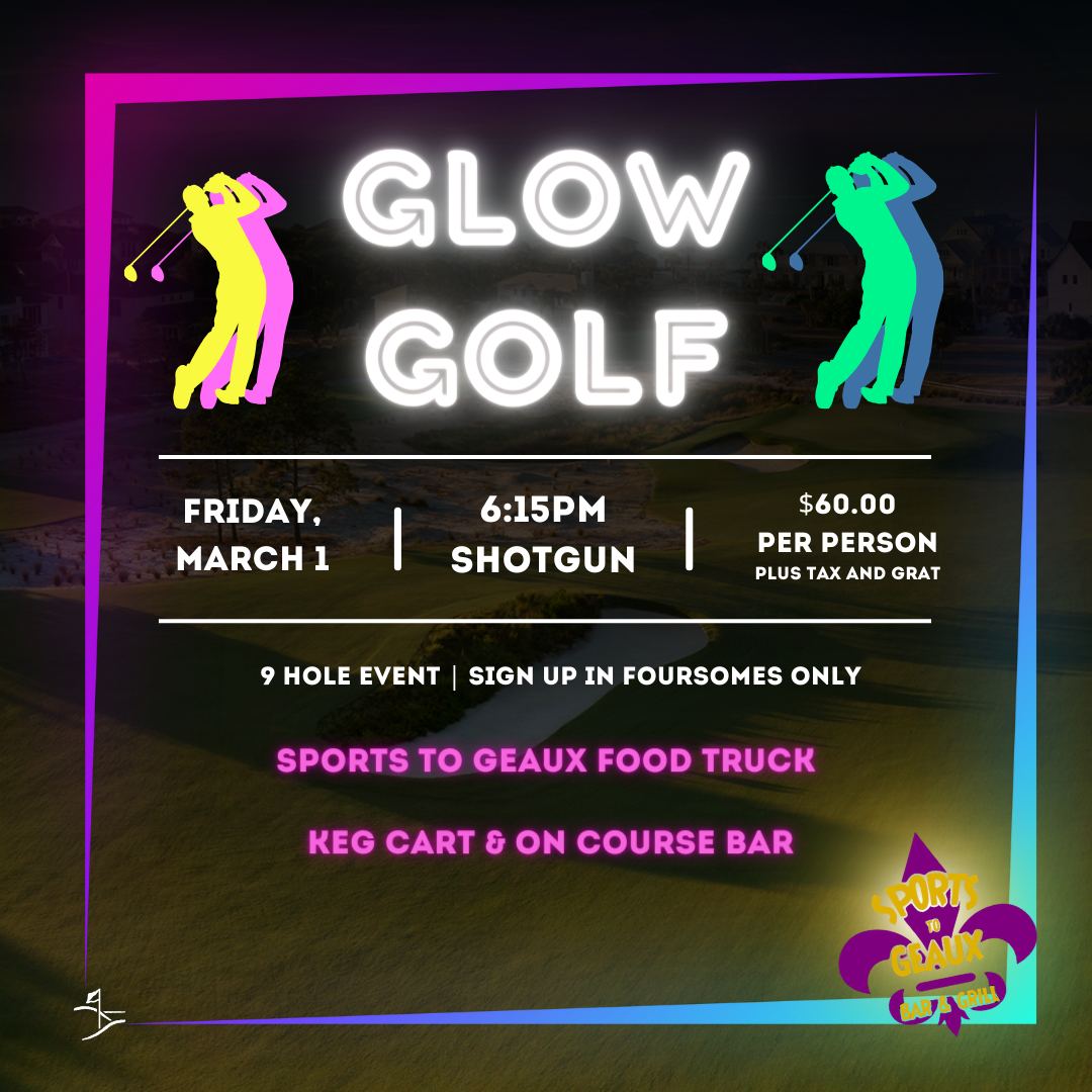 Glow Golf 3/1/2024 Santa Rosa Golf and Beach Club